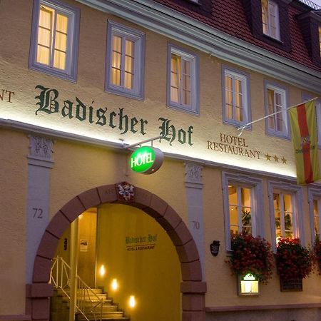 Badischer Hof Tauberbischofsheim Eksteriør billede